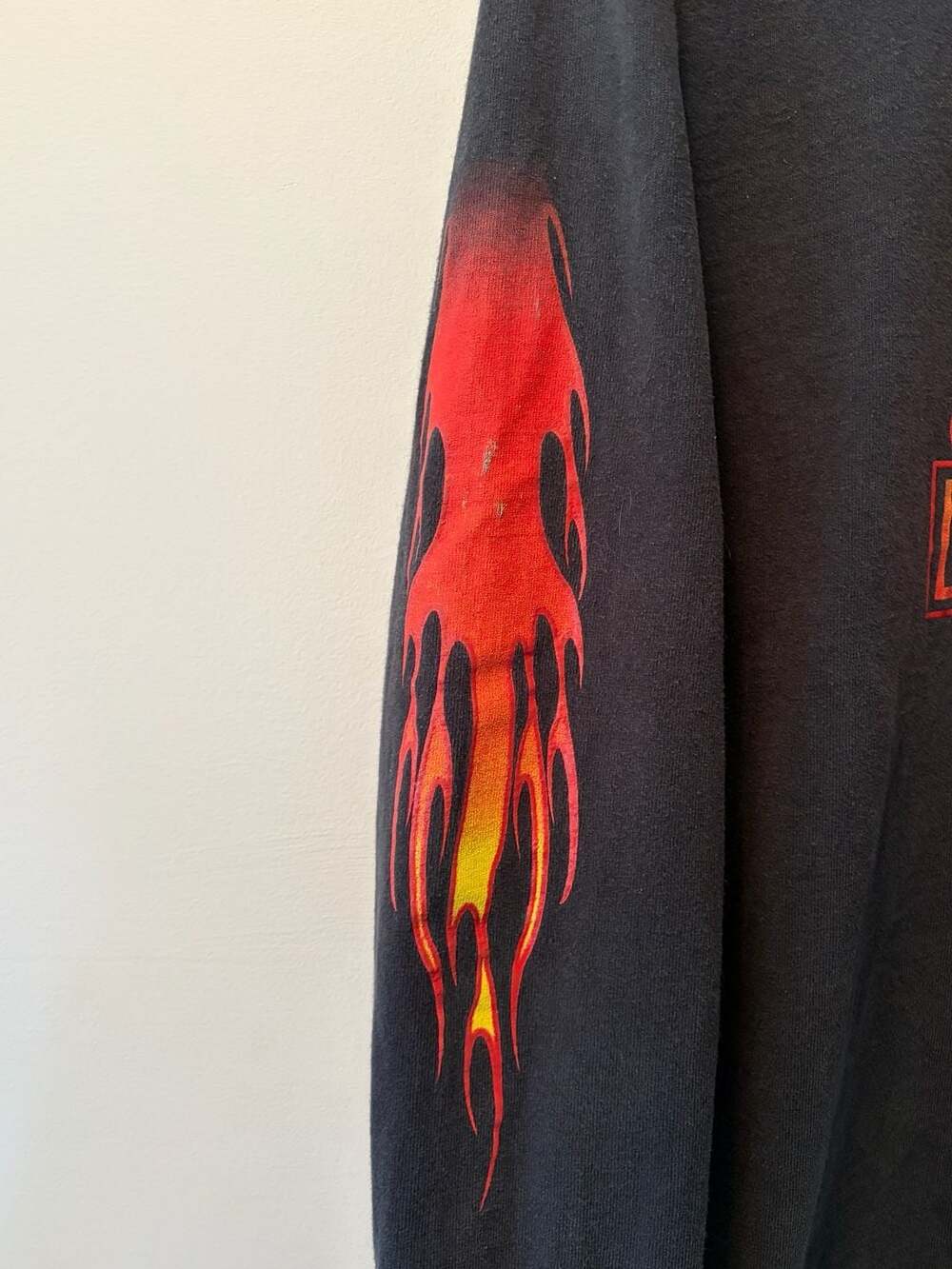 Vintage Harley-Davidson Flame Long Sleeve Shirt - Picture 5 of 11
